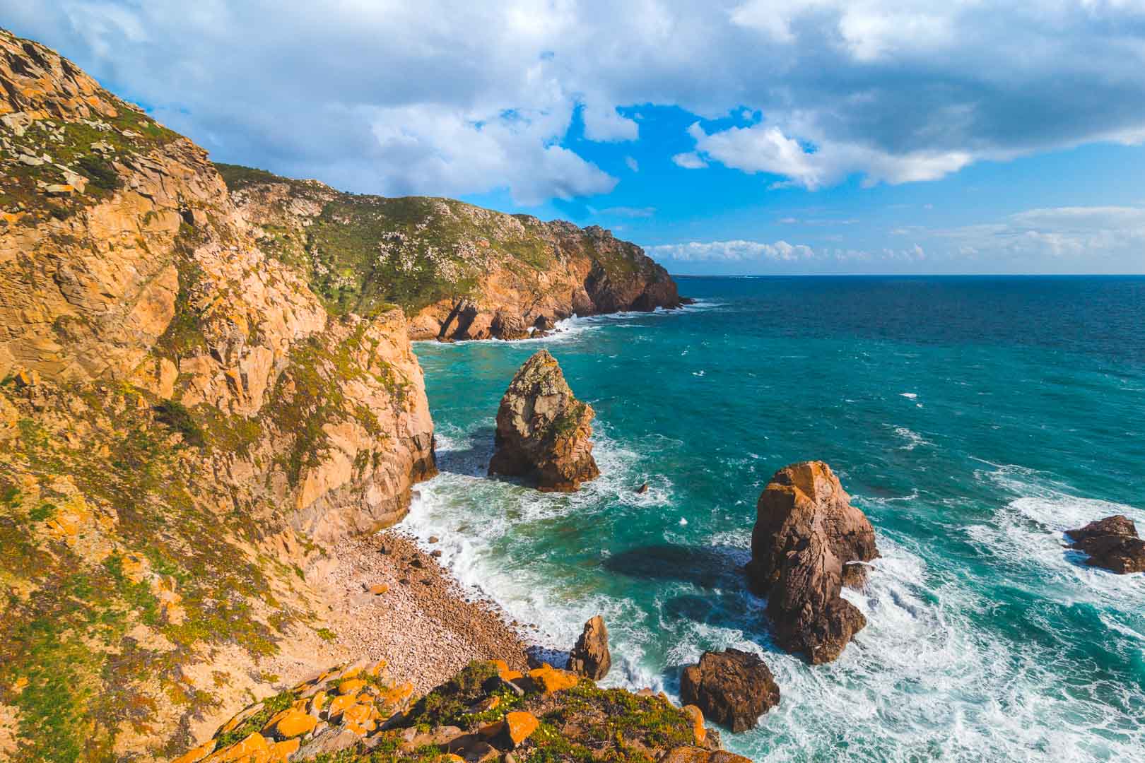 Atlantic cliffs near Sintra